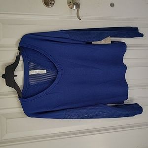 𝅺Balance Collection Mesh Long Sleeved Top